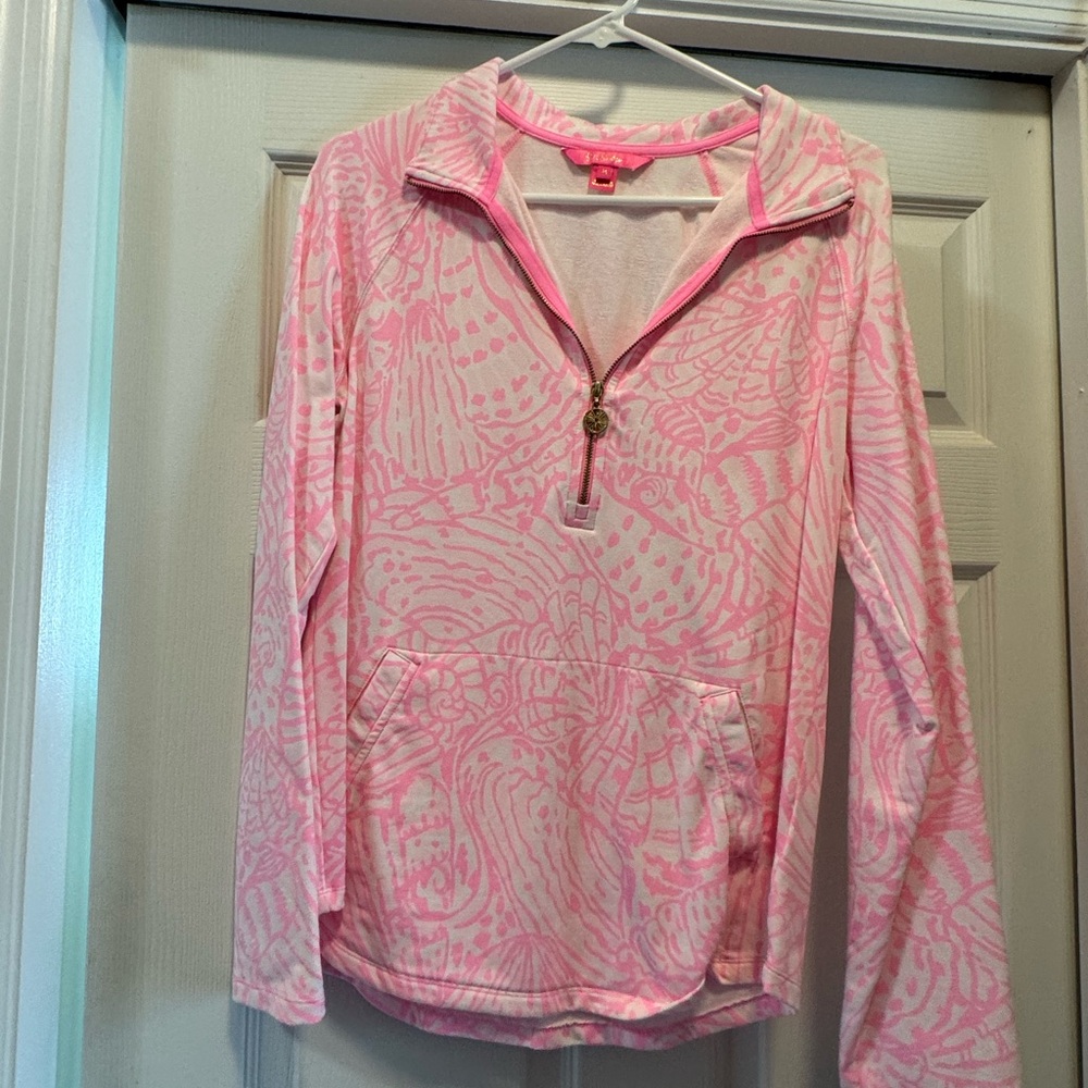 Lilly Pulitzer Pink Patterned Women's Top